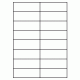 415 - Label Size 105mm x 36.9mm - 16 labels per sheet